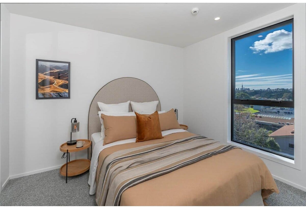 Approx. 81m² internal + 7m² balcony, 3 beds 1 bath apartment with car park, close to schools, parks, shops, motorway access, 0.8 km to Waterview School, Unit 209/2A Te Ara Taurapa, Pt Chevalier, Auckland