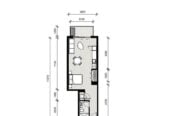 42m² internal area plus 4m² balcony, 1 bed studio apartment with car park, close to schools, parks, shops, motorway access, 0.8 km to Waterview School, Unit 107/2A Te Ara Taurapa, Pt Chevalier, Auckland