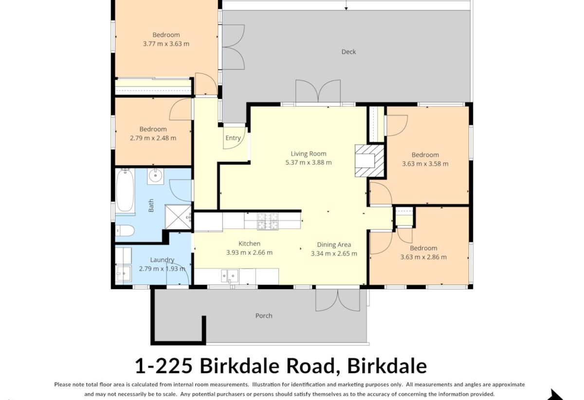 Affordable 4 beds 1 bath house With a new roof and double glazing and Tree House, 0.1 km to Birkdale North School, 0.7 km to Birkdale Intermediate School, 1/225 Birkdale Road, Birkdale, Auckland