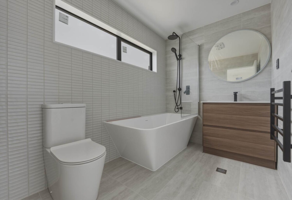 Affordable Standalone New 4 beds 3 baths home with garage, close to schools, shopping centre, waterfront park, motorway access, 0.6 km to Panama Road School, Lot 2/75 Jolson Road, Mt Wellington, Auckland