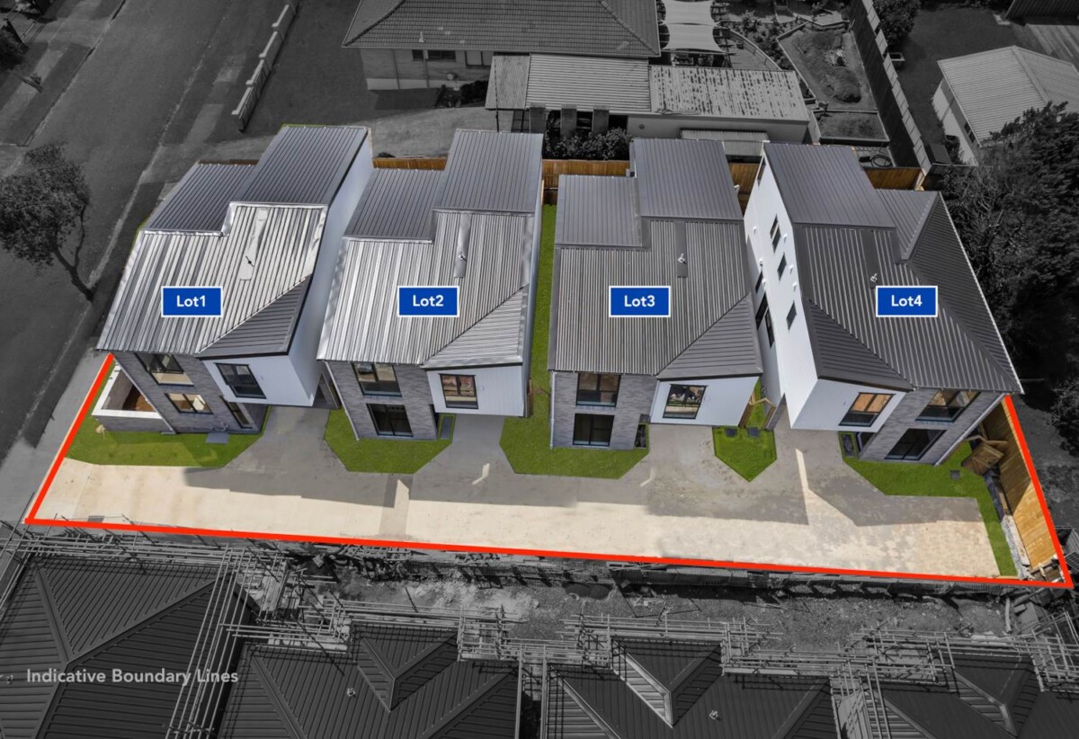 Macleans College zone, Brick and James Hardie exterior, Brandnew standalone 4 beds 3 baths home with garage, 2 ensuites, Underfloor heating in upstairs rooms, 3 heat pumps, 0.5 km to Bucklands Beach Intermediate, 0.6 km to Pigeon Mountain School, 0.7 km to Macleans College, Lots 1-4/3 Jillteresa Crescent, Half Moon Bay, Auckland