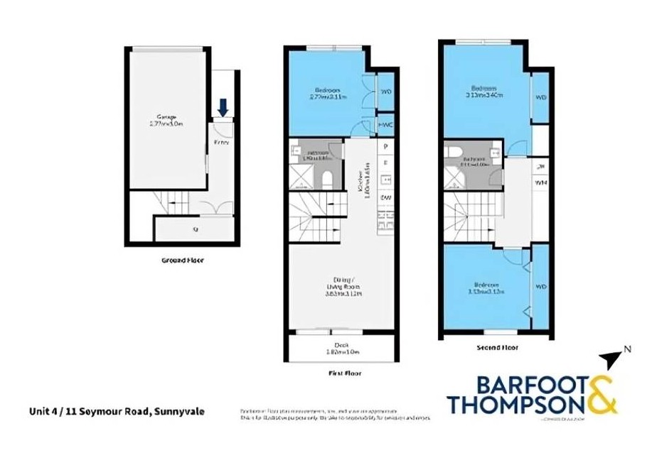 URGENT SALE – Must Be Sold, move-in ready, Brandnew 3 beds 2 bath house with garage, close to schools, Sunnyvale Train Station, public transport and easy motorway access, 0.5 km to Sunnyvale School, 3/11 Seymour Road, Sunnyvale, Auckland