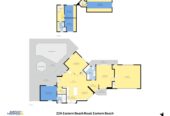 Macleans College zone, 4 beds 3 baths house with double garage and private swimming pool, close to schools, beach parks, golf club, 1.3 km to Macleans College and Bucklands Beach Intermediate, 22A Eastern Beach Road, Eastern Beach, Auckland