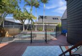 Macleans College zone, 4 beds 3 baths house with double garage and private swimming pool, close to schools, beach parks, golf club, 1.3 km to Macleans College and Bucklands Beach Intermediate, 22A Eastern Beach Road, Eastern Beach, Auckland