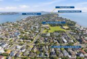 Macleans College zone, 4 beds 3 baths house with double garage and private swimming pool, close to schools, beach parks, golf club, 1.3 km to Macleans College and Bucklands Beach Intermediate, 22A Eastern Beach Road, Eastern Beach, Auckland