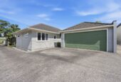 Once in 12 years, 3 beds 1 bath house with double garage, walks to New World supermarket, close to schools, park, 0.5 km to Owairoa School, 169B Wellington Street, Howick, Auckland