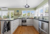 Once in 12 years, 3 beds 1 bath house with double garage, walks to New World supermarket, close to schools, park, 0.5 km to Owairoa School, 169B Wellington Street, Howick, Auckland