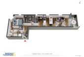 Double Grammar school zone, 62m2 freehold 2 beds + study (which can be used as a 3rd bedroom) 1 bath apartment, 1 km to Auckland Girls’ Grammar School, 1.8 km to Auckland Grammar, 2105/8 Airedale Street, City Centre, Auckland