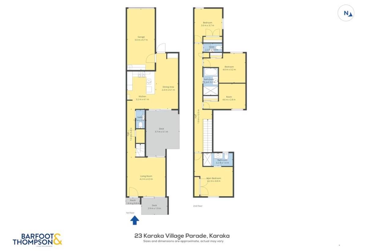 Reserve-Backed Standalone Brandnew 4 beds 2.5 baths house with garage on 235m2 section, Close to ACG School, minutes from the newly announced Costco in Drury and the under- construction Drury railway station, 23 Karaka Village Parade, Karaka, Auckland