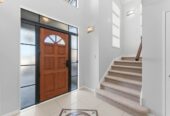 Sea views 5 beds 3 baths house with double garage on 413m2 section, close to schools, shops, motorway access, 0.8 km to Marina View School, 151c Hobsonville Road, West Harbour, Auckland