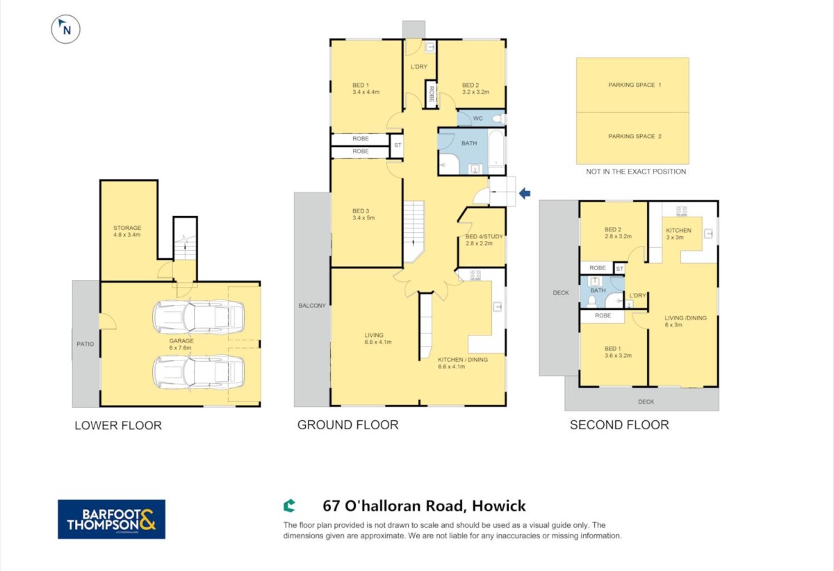 Home and income, Brick and tile 4 beds main house + standalone 2 beds Minor Dwelling on 905m2 section, Recently Refreshed, close to schools, shopping centres, 0.4 km to Howick Primary School and Howick Intermediate, 67 and 67A O’Halloran Road, Howick, Auckland