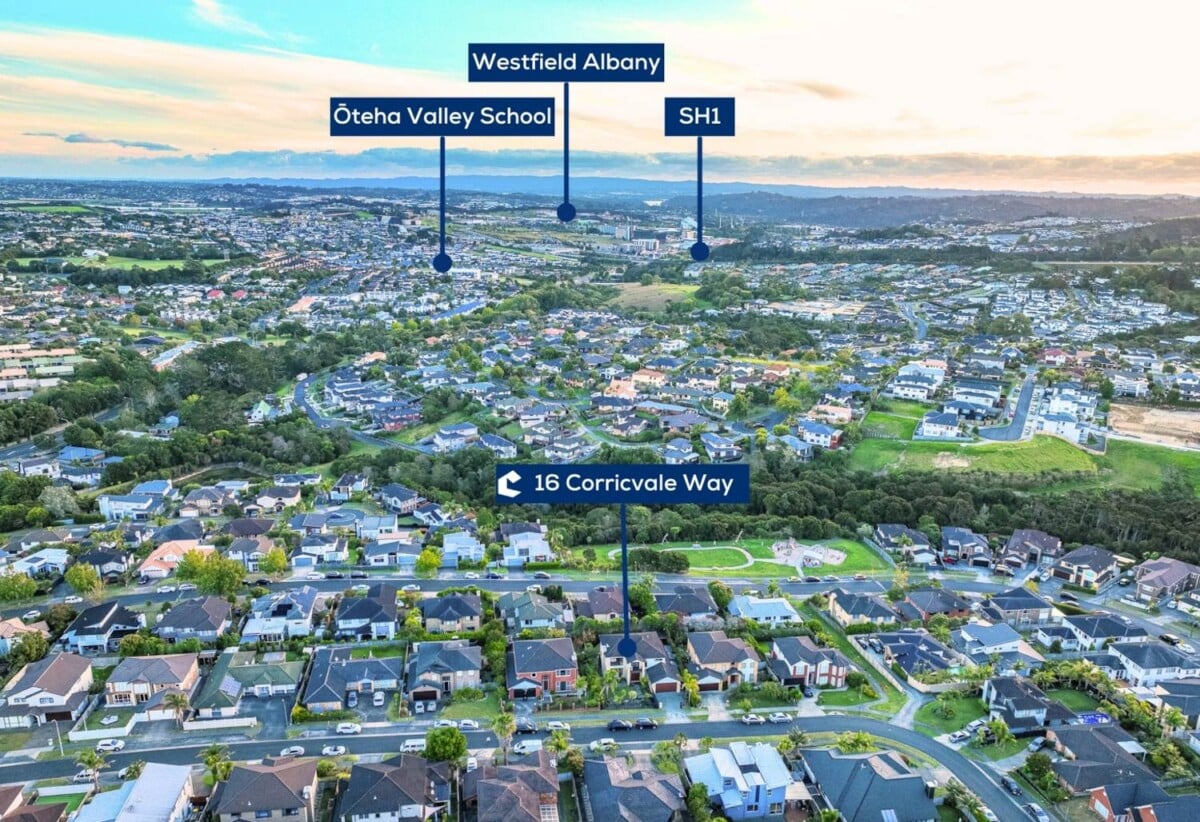 5 beds 3 baths house with double garage on 600m2 section, Minutes away from Browns Bay beach, vibrant local shops, cafes, and top-tier North Shore schools, 16 Corricvale Way, Albany, Auckland