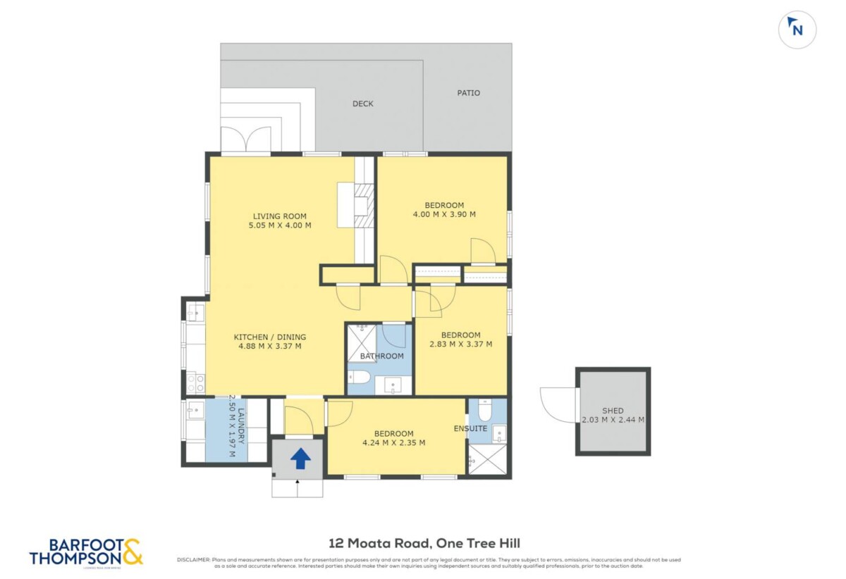 3 beds 2 baths house with 2 car parks on 371m2 section, features include a heat pump, a loft, and plenty of off-street parking, near Cornwall Park, 0.6 km to Oranga School, 1.4 km to One Tree Hill College, 12 Moata Road, One Tree Hill, Auckland