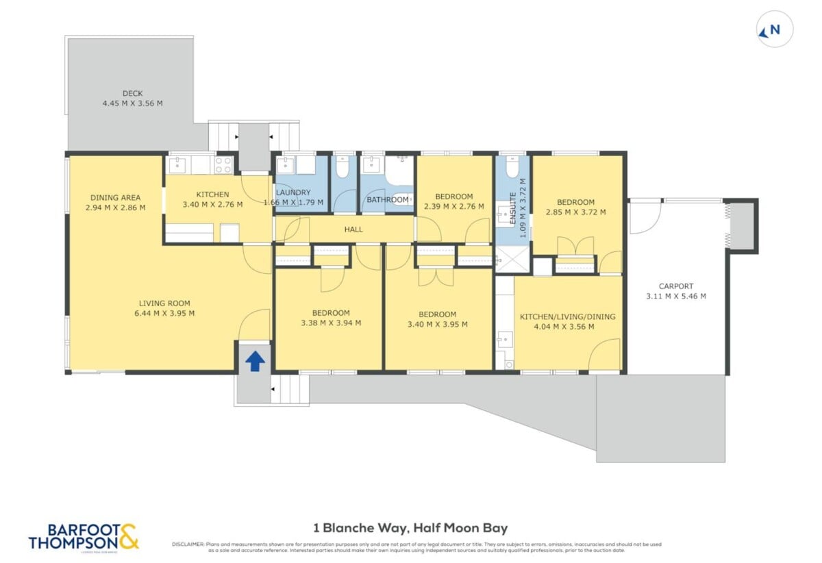 Home and income, 3 beds 1.5 baths main home + 1 bed granny on 653m2 section, currently rented for $700 per week and $350 per wee, close to schools, shopping centre, parks, beaches, zoned for Wakaaranga School, Farm Cove Intermediate, and Pakuranga College, 1 Blanche Way, Half Moon Bay, Auckland
