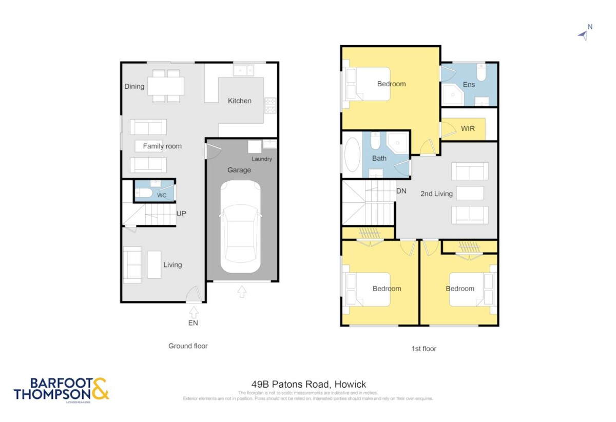 Highly motivated vendor – must be sold., Brandnew 3 beds 2.5 bath home with garage, move-in ready, close to schools shopping centre, beach, 0.5 km to Howick Primary School, 49B Patons Road, Howick, Auckland