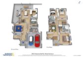 Sea views 5 beds 3 baths house with double garage on 413m2 section, close to schools, shops, motorway access, 0.8 km to Marina View School, 151c Hobsonville Road, West Harbour, Auckland