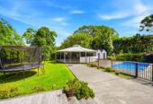 Home and income with private swimming pool on 2.5591ha waterfront land, 5 beds main home + 65sqm two-bedroom minor dwelling nestled in landscaped gardens, The Land: Five post-and-rail paddocks stand ready for horses or stock, 1.8 km to Whenuapai School, quick motorway access, a short drive to Westgate Mall, 10 Bristol Road, Whenuapai, Auckland