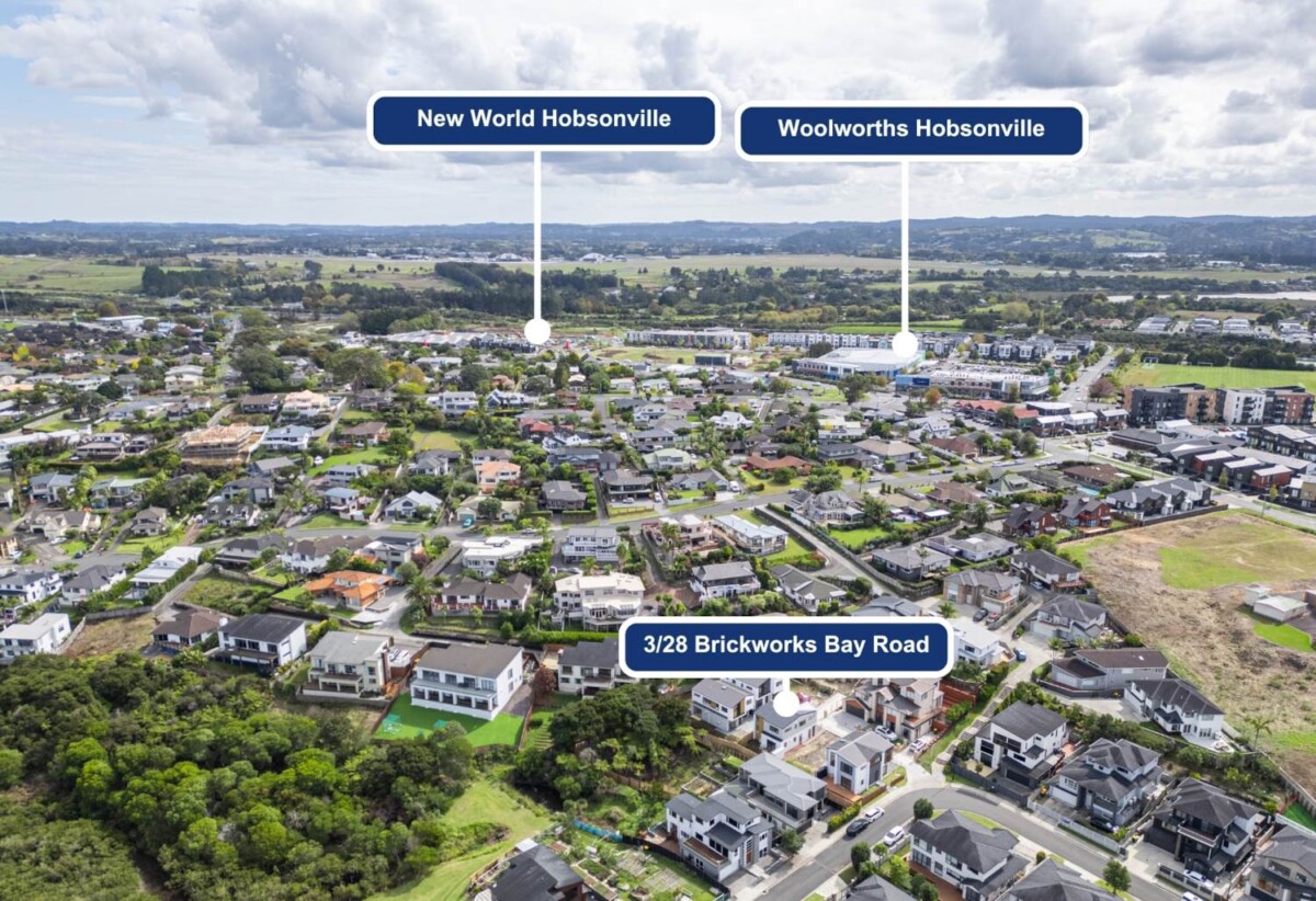 10-Year Master Build Guarantee, move-in ready, Brandnew standalone 4 beds 2.5 bath house with garage and sea views, close to top schools, parks, ferry transport, shops, motorway access, 3/28 Brickworks Bay Road, Hobsonville, Auckland