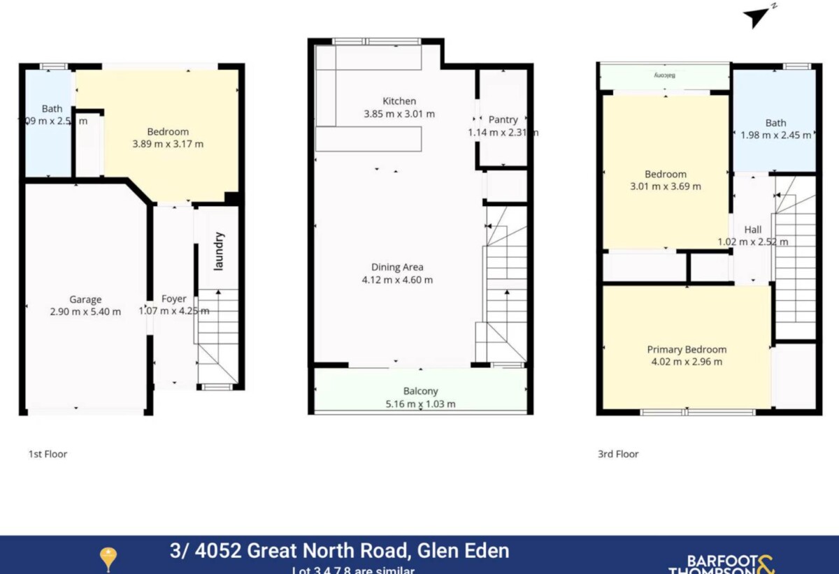 10-Year Master Builder Guarantee., $700Ks: 140m2 brandnew 3-Beds 2 baths + Garage & 65″ TV, move-in ready, just 600m to Kelston Mall (Woolworths, McDonald’s) with schools, gyms, and motorway access moments away, Lot 5/4052 Great North Road, Glen Eden, Auckland