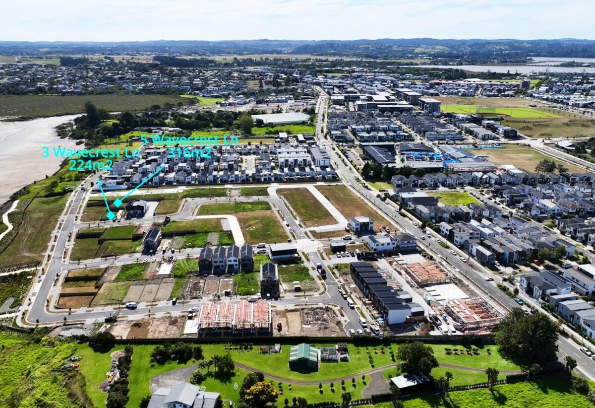 316m2 section, zoned for Hobsonville Point Secondary School and Scott Point School, minutes from Westgate and NorthWest Shopping Centre, Costco, cafés, gyms, restaurants and local parks. schools, 5 Wavecrest Lane, Hobsonville, Auckland