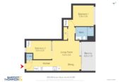 Double Grammar school zone, 52m2 Freehold 1 bed 1 flexi room (which can be used as a second bedroom) 1 bath apartment, Total floor size of approx. 60sqm including an 8sqm balcony, 0.9 km to Auckland Girls’ Grammar School, 1.7 km to Auckland Grammar, currently rented for $600/pw, 409/438 Queen Street, City Centre, Auckland