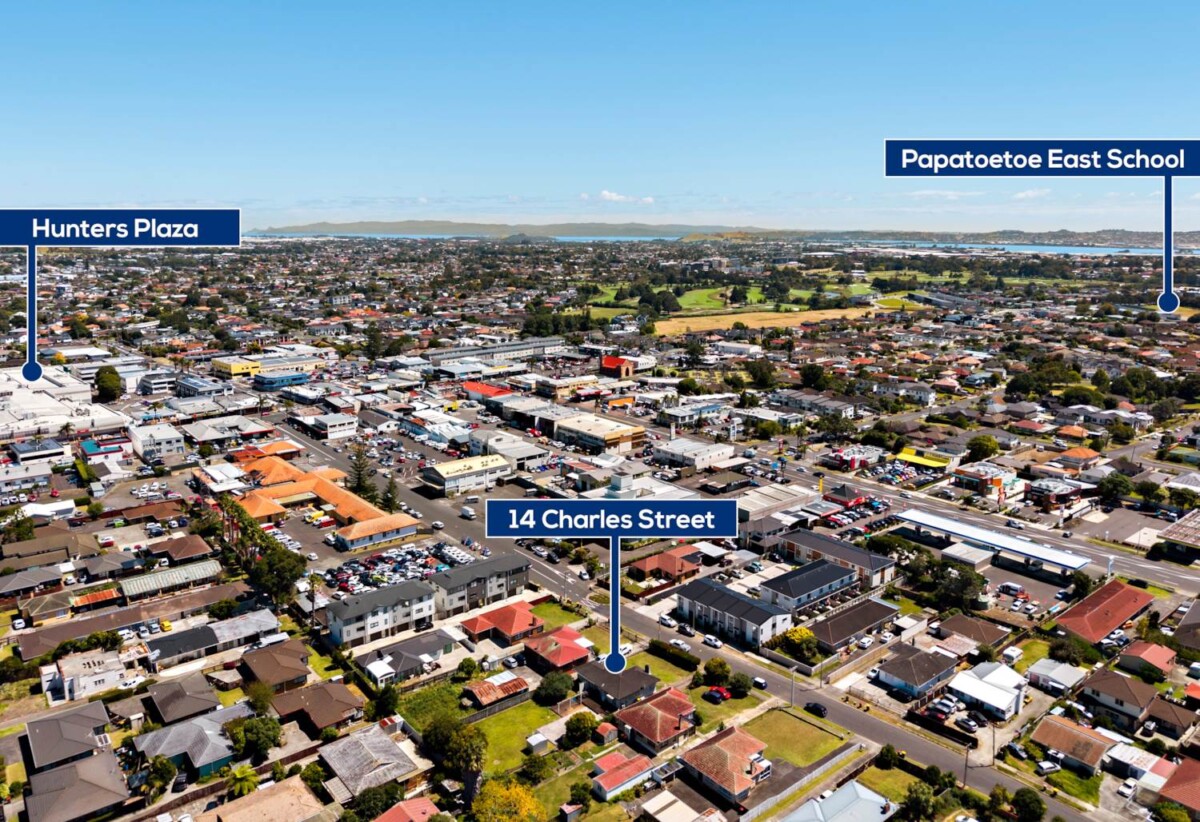 2 beds house on 966m2 section, with RC, subdivision, landscape design, vehicle tracking approved, close to schools, town centre, shops, supermarkets, motorway access, 14 Charles Street, Papatoetoe, Auckland