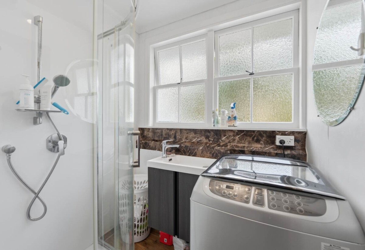 3,202 sqm of Local Centre Zone, 3 beds 2 baths house, A large covered deck overlooks your private park-like grounds, , A separate, generously sized studio with its own bathroom , zoned for Massey Primary School, Massey High School, 414 Don Buck Road, Massey, Auckland