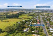 3,202 sqm of Local Centre Zone, 3 beds 2 baths house, A large covered deck overlooks your private park-like grounds, , A separate, generously sized studio with its own bathroom , zoned for Massey Primary School, Massey High School, 414 Don Buck Road, Massey, Auckland