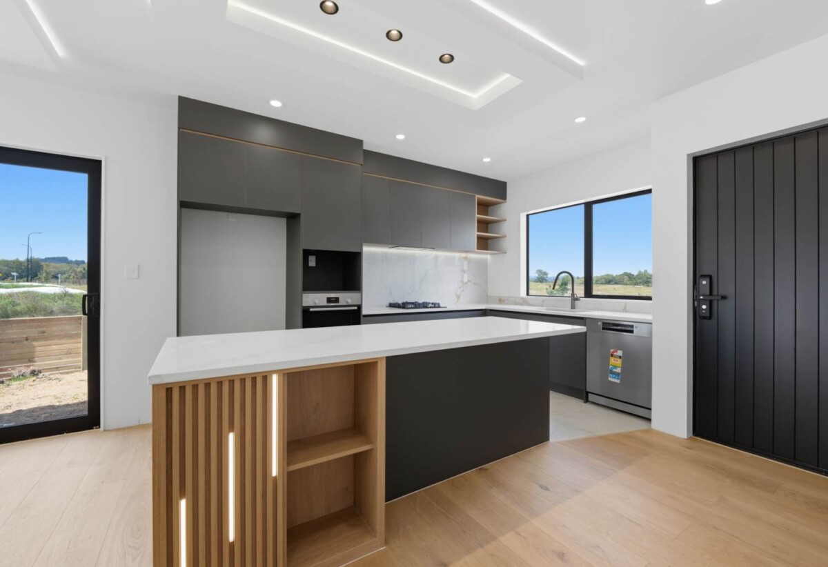 Brandnew Brick and weatherboard 4 beds 3 baths home with garage, Directly facing Opaheke Sports Park with open green outlook, close to schools, shops, motorway access, 0.9 km to Opaheke School, Unit 1/97 Otuwairoa Esplanade, Papakura, Auckland