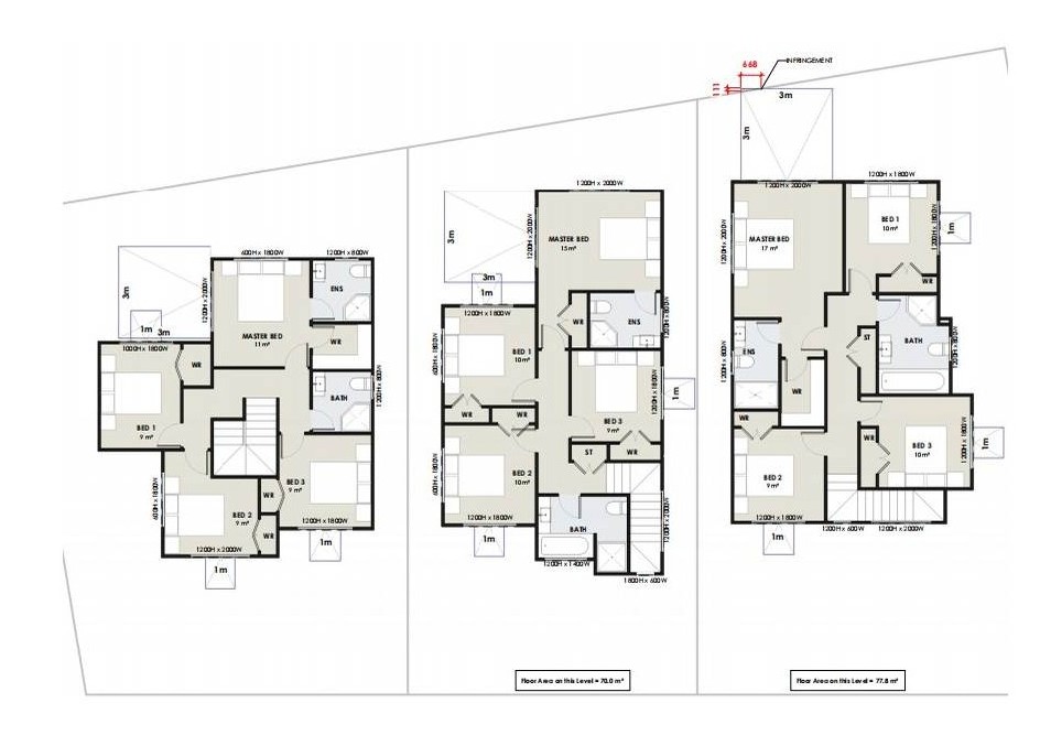 3 beds house on 615m2 section with RC, EPA for 3 standalone homes, each designed with 4 bedrooms, 2.5 bathrooms and an internal double garage, close to Lloyd Elsmore Park, shopping centre, golf club, schools, zoned for Pakuranga College, Farm Cove Intermediate and Sancta Maria College, 33 Reelick Avenue, Pakuranga Heights, Auckland
