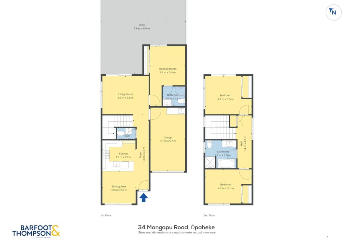 145m2 Brandnew 3 beds 2.5 baths house with garage, close to Opaheke Reserve and Opaheke School, With the upcoming Drury Train Station and Costco Drury currently under construction, 34 Mangapu Road, Opaheke, Auckland