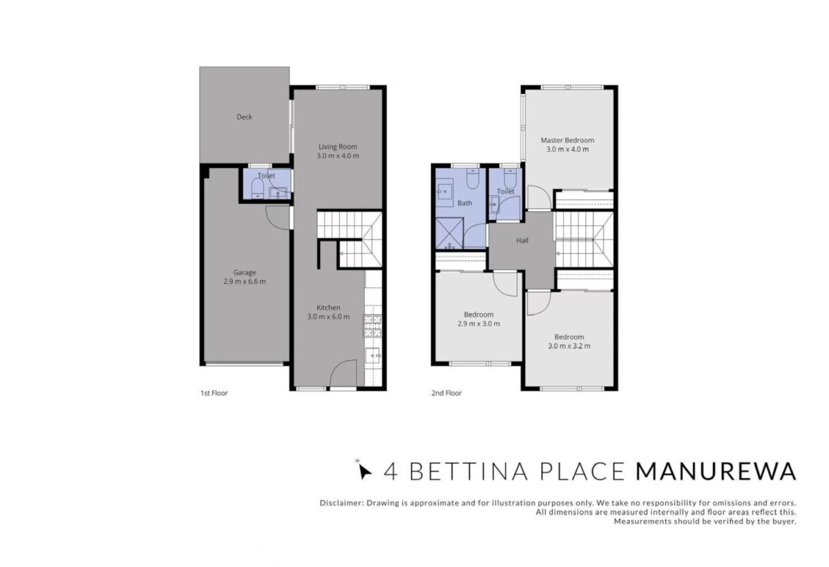 Must SELL, Brandnew standalone 3 beds 1.5 baths home with garage, close to schools, beach, supermarkets, shops, 4D Bettina Place, Manurewa, Auckland