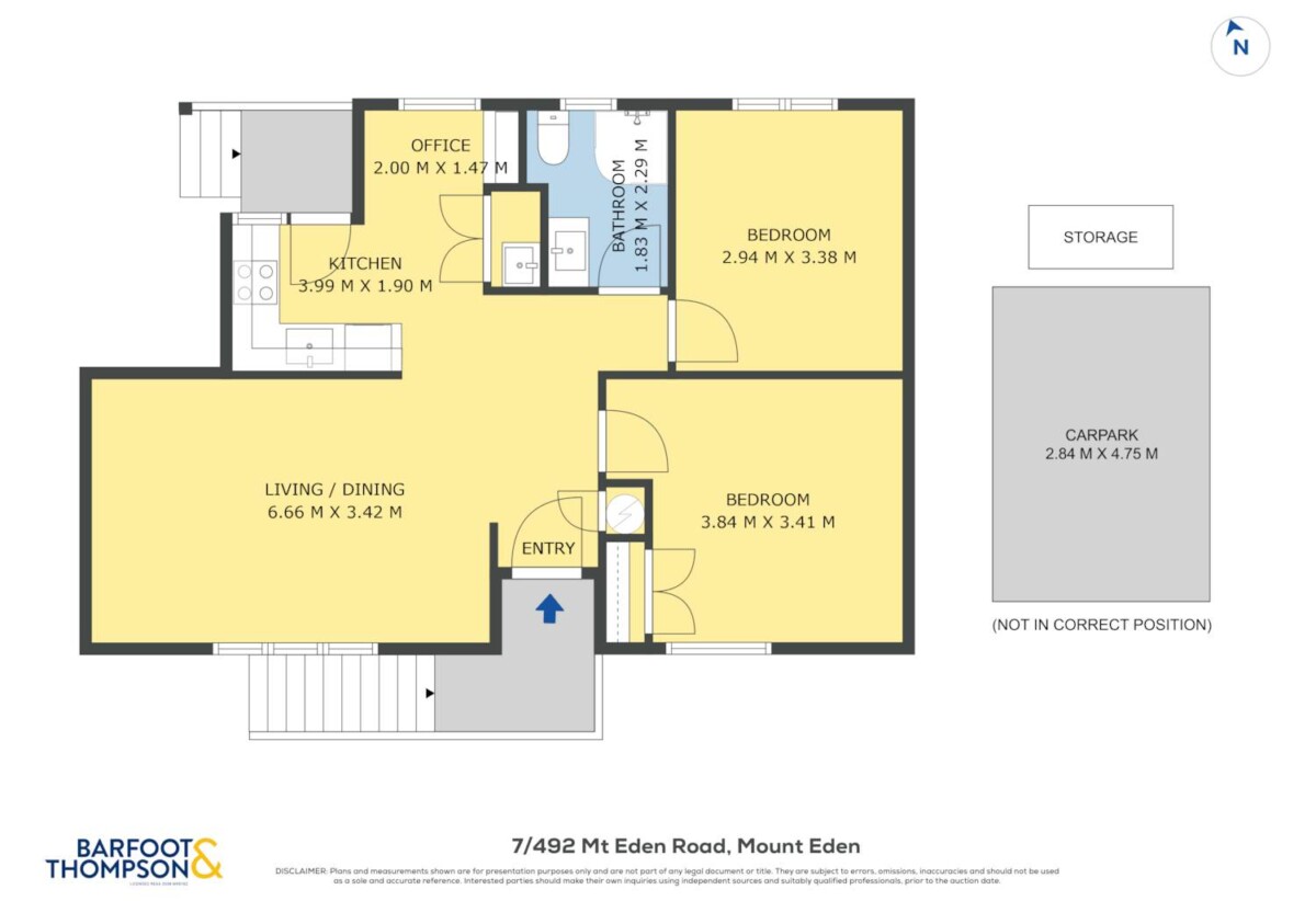 Trople Grammar school zone, 2 beds 1 bath home with car park, close to shops, schools, parks, motorway access, zoned for Auckland Normal Intermediate, Mt Eden Normal School, Epsom Girls’ Grammar School, Auckland Grammar, Mt Albert Grammar School, 7/492 Mt Eden Road, Mt Eden, Auckland
