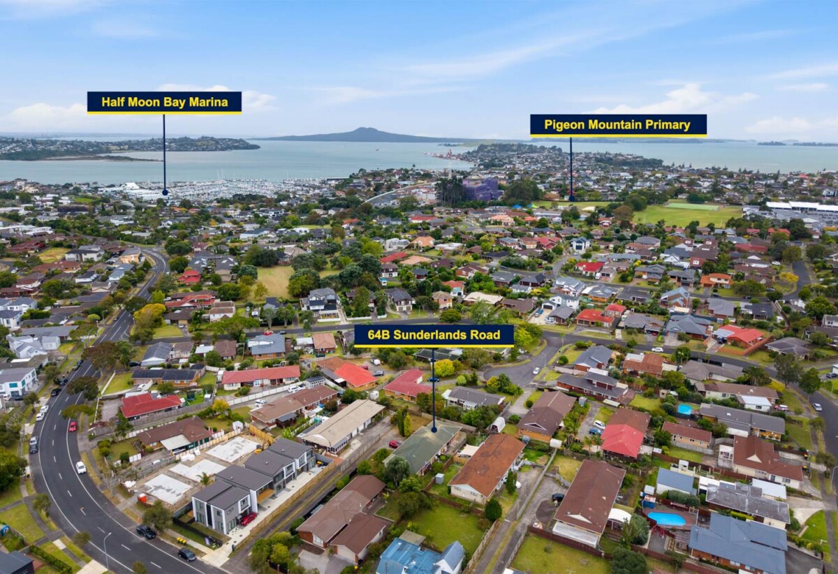 Macleans College zone, Renovated Brick abd tile 3 baths home with garage, zones for Pigeon Mountain Primary School, Bucklands Beach Intermediate, and Macleans College, close to beaches, schools, Half Moon Bay Marina and Half Moon Bay Ferry Terminal, shopping centres, 64B Sunderlands Road, Half Moon Bay, Auckland