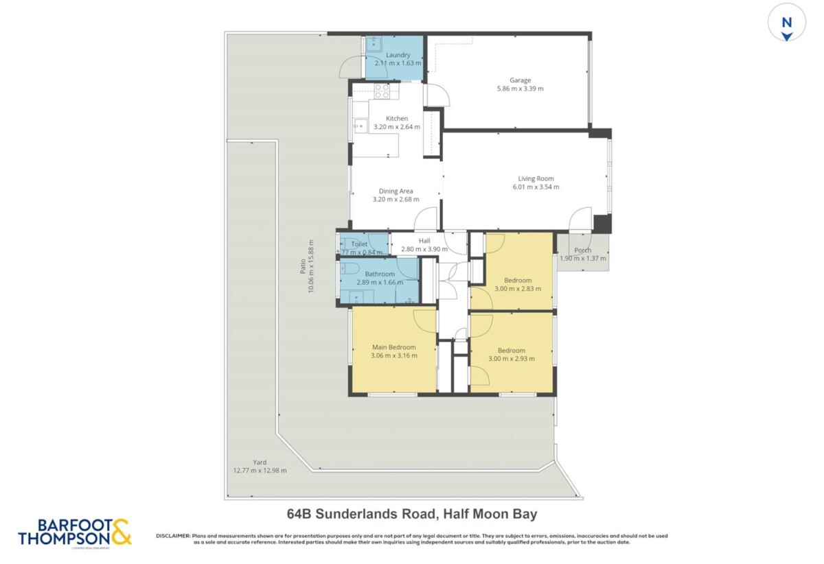 Macleans College zone, Renovated Brick abd tile 3 baths home with garage, zones for Pigeon Mountain Primary School, Bucklands Beach Intermediate, and Macleans College, close to beaches, schools, Half Moon Bay Marina and Half Moon Bay Ferry Terminal, shopping centres, 64B Sunderlands Road, Half Moon Bay, Auckland