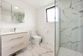 58m2 Freehold 1 bed 1 bath townhouse with a pleasant front yard (108 m2 land area), With Westcity Mall, Mega shopping centre, transport options, McLaren Park and daily amenities nearby, walks to schools, zoned for Sunnyvale School and Bruce McLaren Intermediate, 1/102 Millbrook Road, Sunnyvale, Auckland