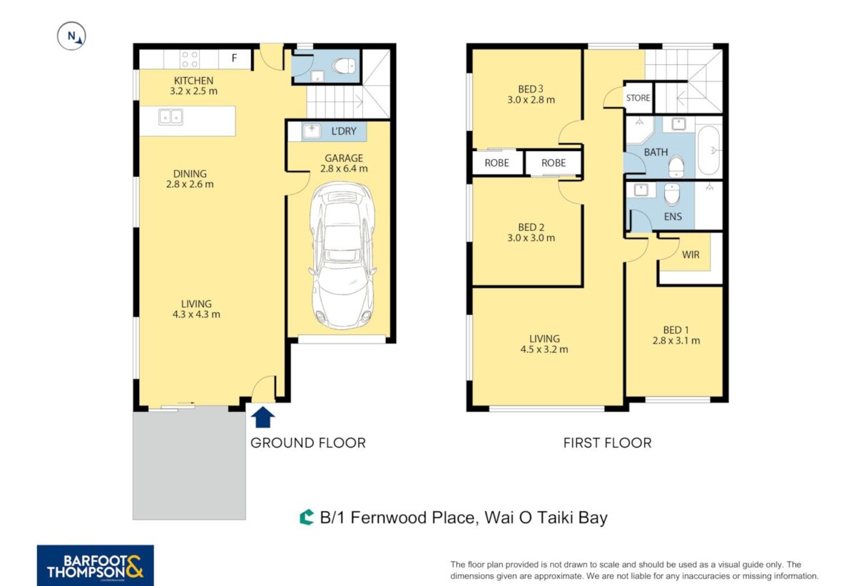 10-year Stamford insurance and 12-month defect period, Brandnew 3 beds 2.5 baths home with garage, boast a park front private oasis, close to school, reserves, parks, shops, train station, 1B Fernwood Place, Wai O Taiki Bay, Auckland