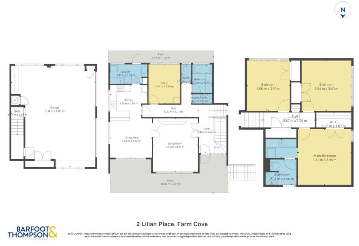 3 beds 2 baths house with double garage on 837m2 section, close to schools, shopping centres, the popular Rotary Walkway, zoned for Farm Cove Intermediate, Wakaaranga School, Pakuranga College, Sancta Maria College, 2 Lilian Place, Farm Cove, Auckland