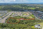 Albany school zone, 4000m2 Premium Albany Heights section, Existing concept for two substantial 6-bedroom residences, with indicative floor areas of approximately 400sqm for Lot 1 and 310sqm for Lot 2, 1.2 km to Albany Senior High School, 31 Living Stream Road, Albany Heights, Auckland