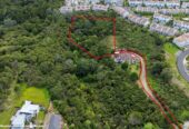 Albany school zone, 4000m2 Premium Albany Heights section, Existing concept for two substantial 6-bedroom residences, with indicative floor areas of approximately 400sqm for Lot 1 and 310sqm for Lot 2, 1.2 km to Albany Senior High School, 31 Living Stream Road, Albany Heights, Auckland