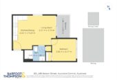 Auckland Girls’ Grammar School zone, 47m2 1 bed 1 bath 1 car park apartment, 101/145 Nelson Street, City Centre, Auckland