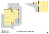 Rangitoto College zone, Standalone 2 beds 1 bath home with standalone double garage, schools, Shops, public transport, parks, and the beach are all within easy reach, 3/718 Beach Road, Browns Bay, Auckland