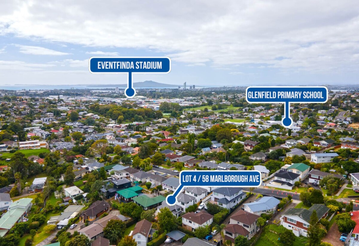 Brandnew standalone 4 beds 2 baths home with garage, lose to Glenfield Mall, Marlborough Primary School, and the popular Oruamo Reserve. easy motorway access, 58C Marlborough Avenue, Glenfield, Auckland