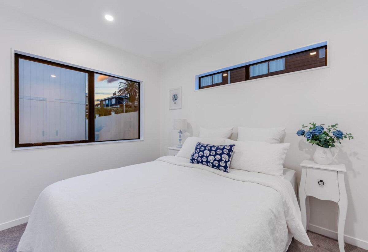 Rangitoto College, Master Build 10-Year Guarantee, Sea views, Brandnew standalone 5 beds 3 baths house with garage, 1 bed 1 bath ground floor, zoned for Mairangi Bay School, Murrays Bay Intermediate, and Rangitoto College, close to schools, beach, shops, reserve, 37B Hastings Road, Mairangi Bay, Auckland