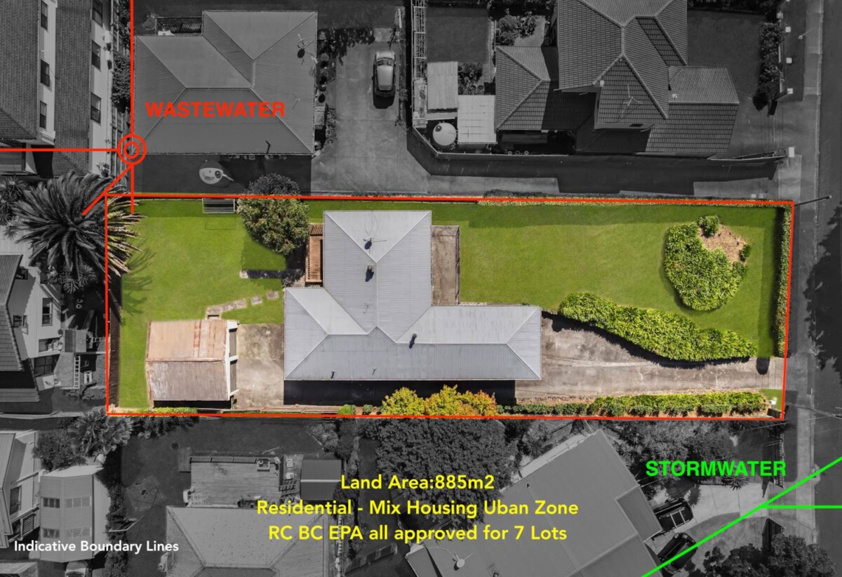 4 beds house on 885m2 section, with BC & EPA for 7 Lots, each lot with 3 beds + study 2 baths 1 garage, close to schools, shops, supermarkets, motorway access, 4 Longburn Road, Henderson, Auckland