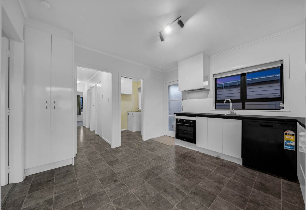 Move-in ready, Renovated 3 beds 1 bath house with double garage on 494m2 section, easy stroll to local schools and shops, with Massey Park Pools, Papakura Town Centre, and the train station all within close reach, 0.8 km to Papakura High School, 12 Hunua Road, Papakura, Auckland