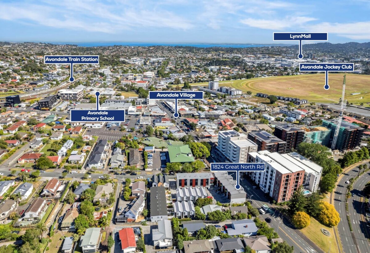 Live & Work option, 3 beds 3 baths home with car park, no body corp fees, the ground floor ensuite with its own entrance can be used for commercial or a 3rd bedroom, with all the shops, trendy eateries, and schools just minutes away, a short stroll to the train station, 1824 Great North Road, Avondale, Auckland