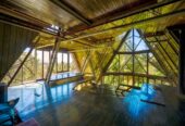 Owner circumstance, changes, 2 beds + office 1 bath house on 5.1490ha land, A unique art piece: a three-storey A-frame roof house in do-up condition, 3.3 km to Albany Senior High School, 3.9 km to Albany School, 362 Wright Road, Dairy Flat, Auckland