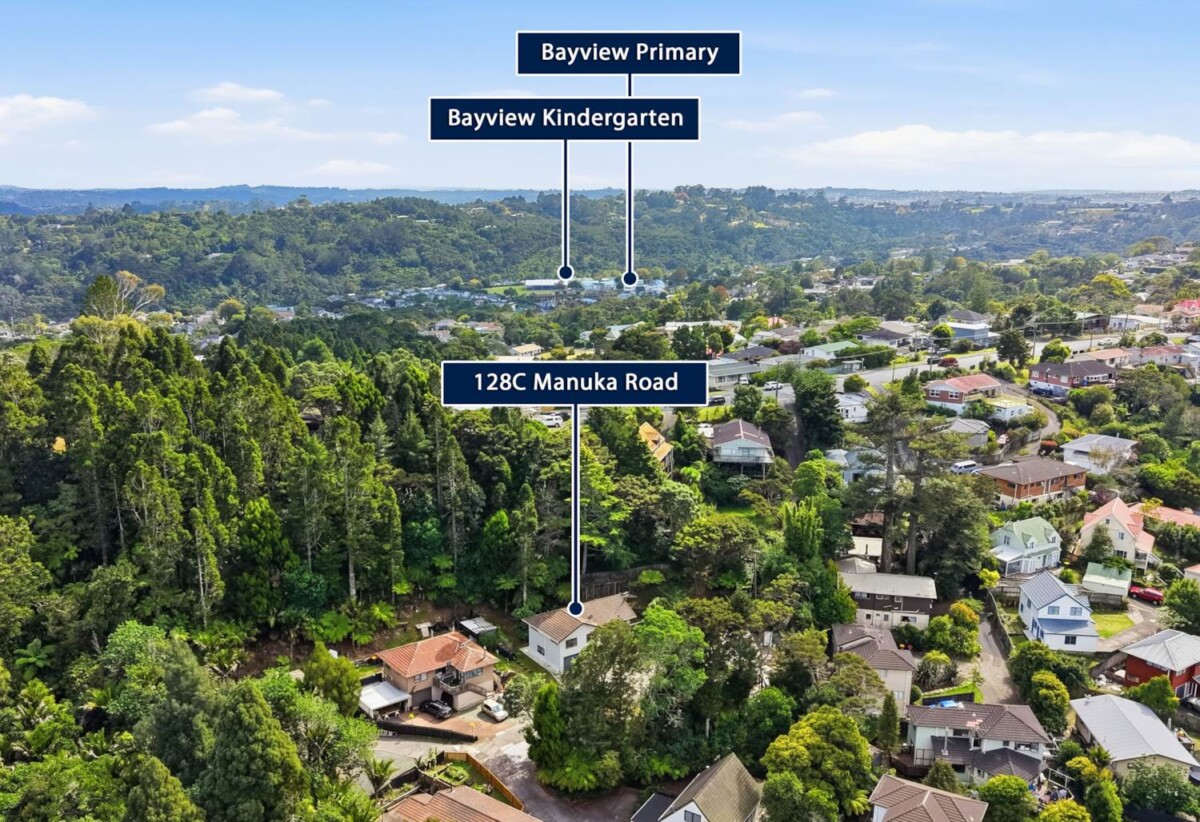 Move-In Ready, Renovated 3 beds 1 baths house, Downstairs includes a large single garage plus an additional room of similar size, close to local schools, kindergartens, shops, reserves, and public transport. Glenfield Mall, 128C Manuka Road, Bayview, Auckland