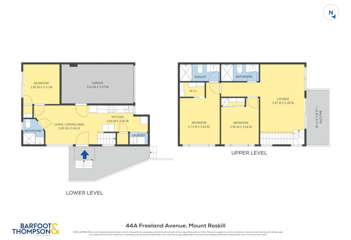 Mt Roskill Grammar zone, Freehold 3 beds 3 baths home with garage and mountain views, minutes to local shops, schools, parks, motorway access, 44A Freeland Avenue, Mt Roskill, Auckland
